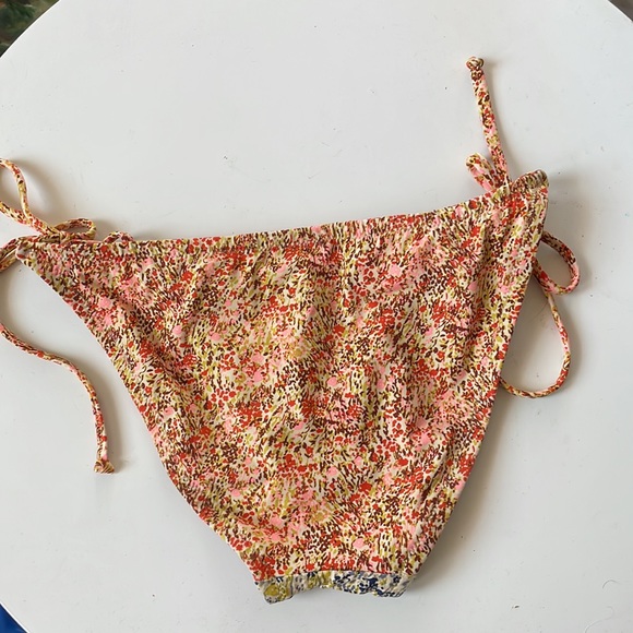 Madewell floral string bikini swimsuit bottoms XS - Picture 3 of 8